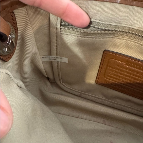 COACH Hadley Field Pebbled Leather Crossbody - Picture 15 of 16